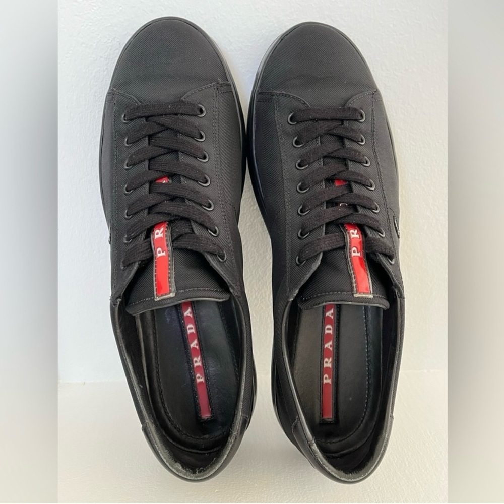 Men’s Prada UK size 7 canvas sneakers